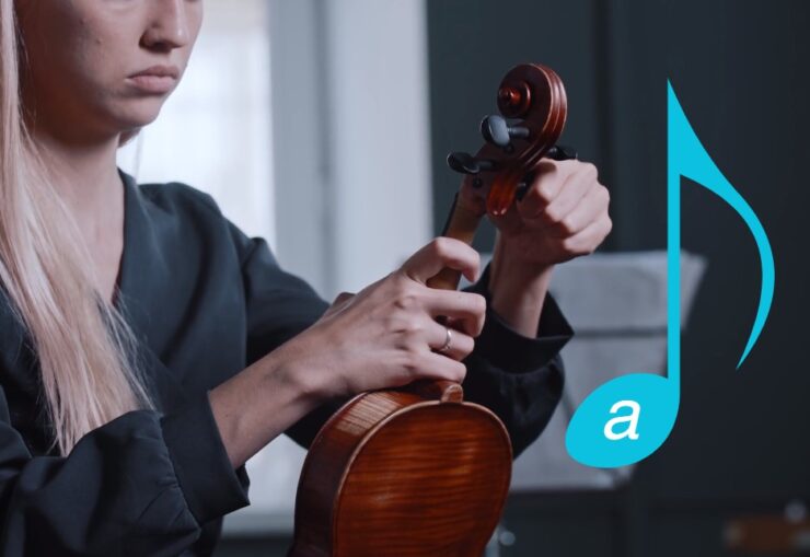 Tune A Violin using the A note